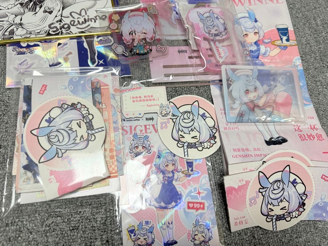 原神　シグウィン　中国限定アクリルスタンド まとめ