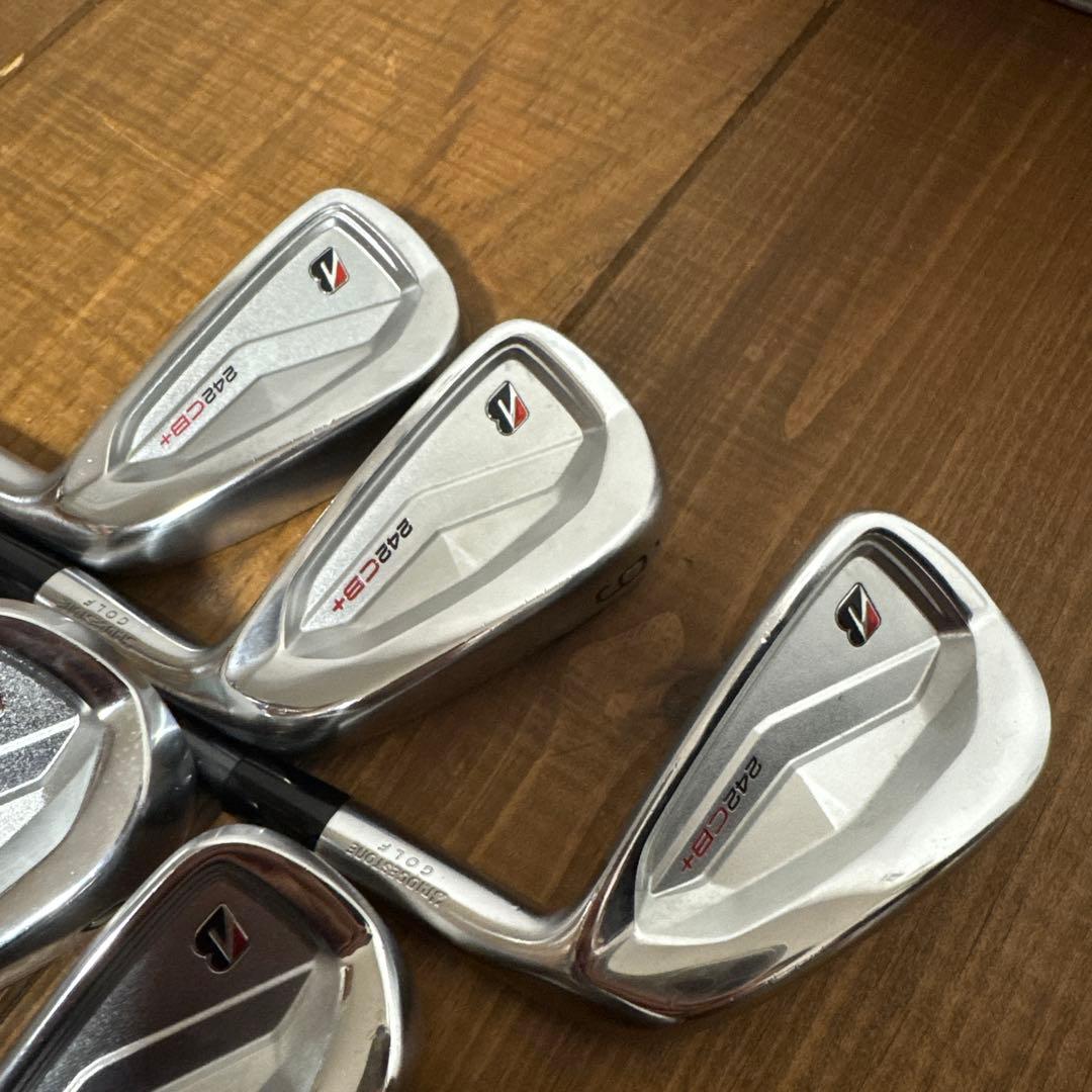 ブリヂストン　アイアン　242CB+ 5〜p 6本セット　ディアマナサンプ