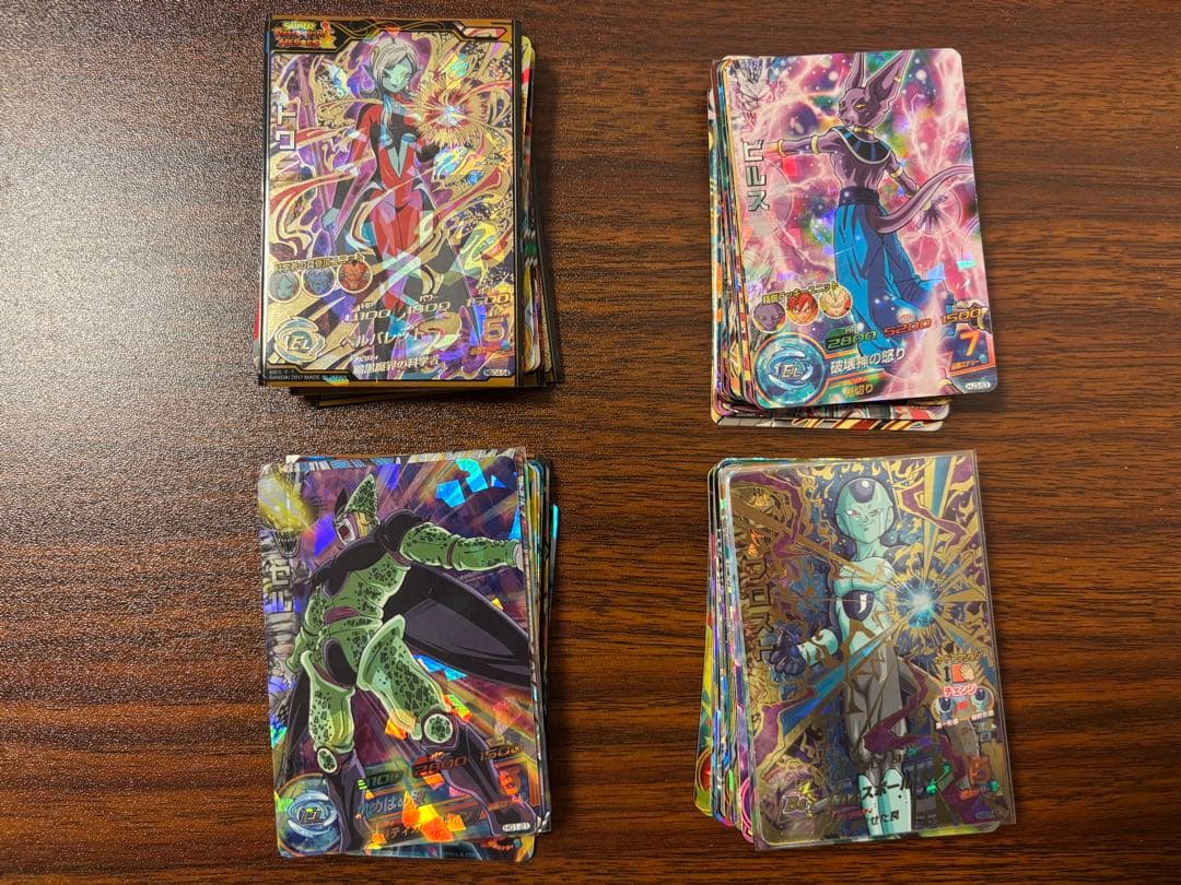 ドラゴンボールヒーローズSR CP UR まとめ売り　約70枚　値下げ交渉可能