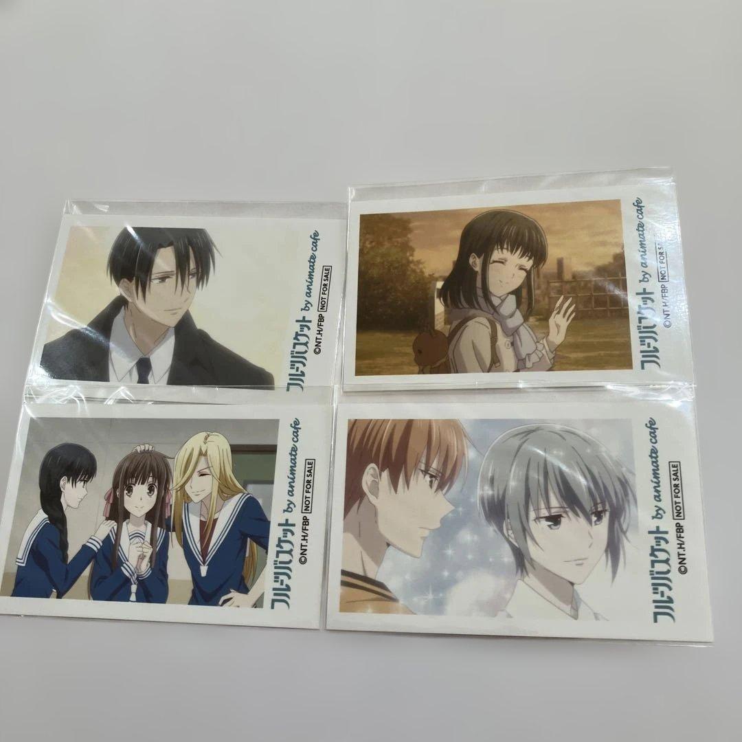 TVアニメ　フルーツバスケット　夾　アニメイトカフェ　フォトカード18枚　非売品