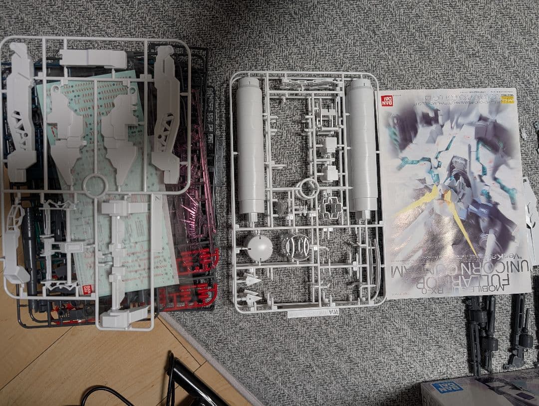 売約済み MG ユニコーンガンダム+ MGSDエアリアルセット