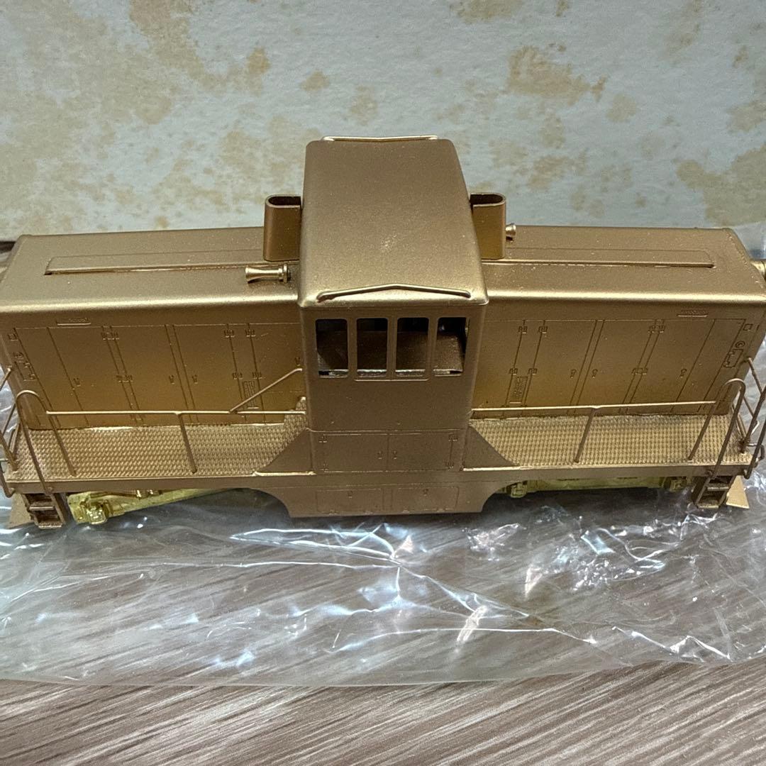 【希少】つぼみ堂模型店 ブラス GE 44TON HOゲージ 真鍮モデル 未塗装