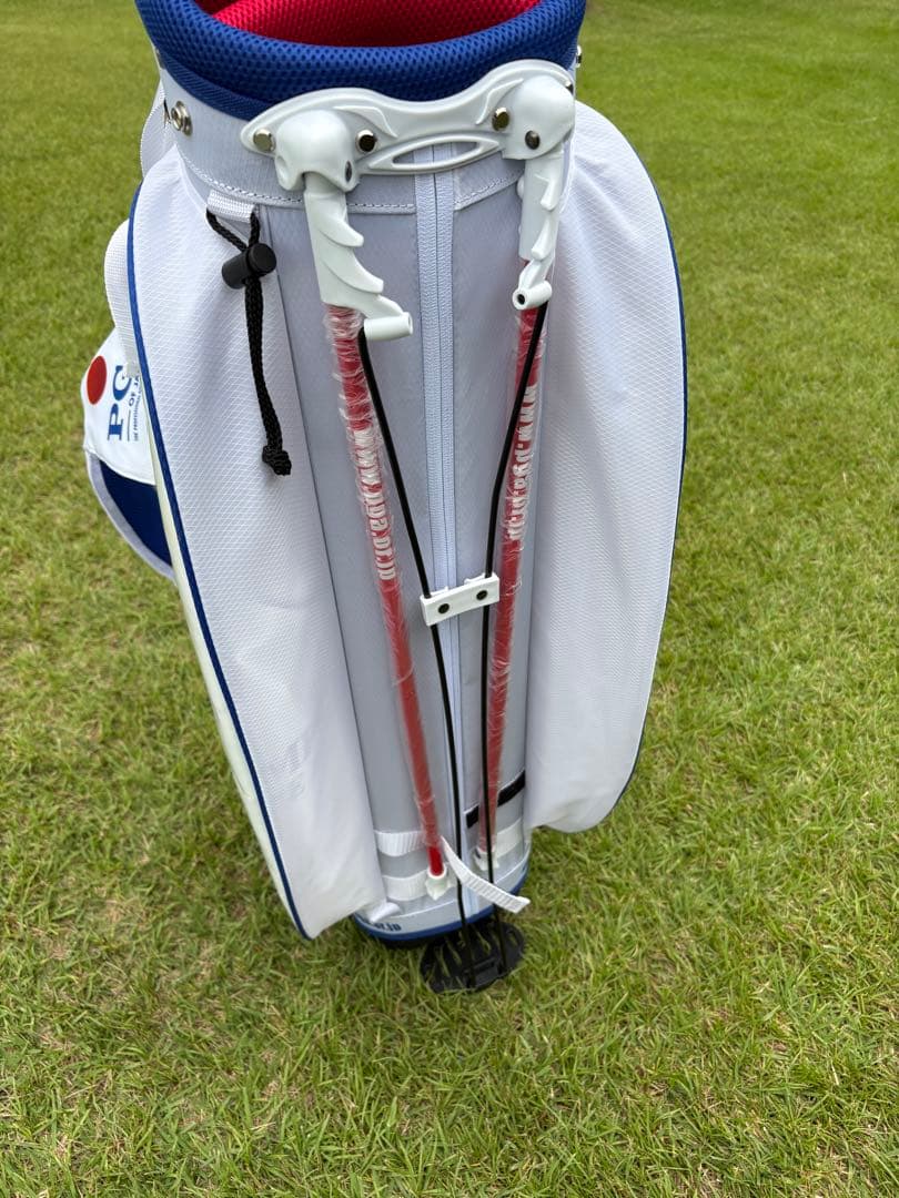 PGA CHAMPIONSHIP キャディバッグ ホワイト・ブルー