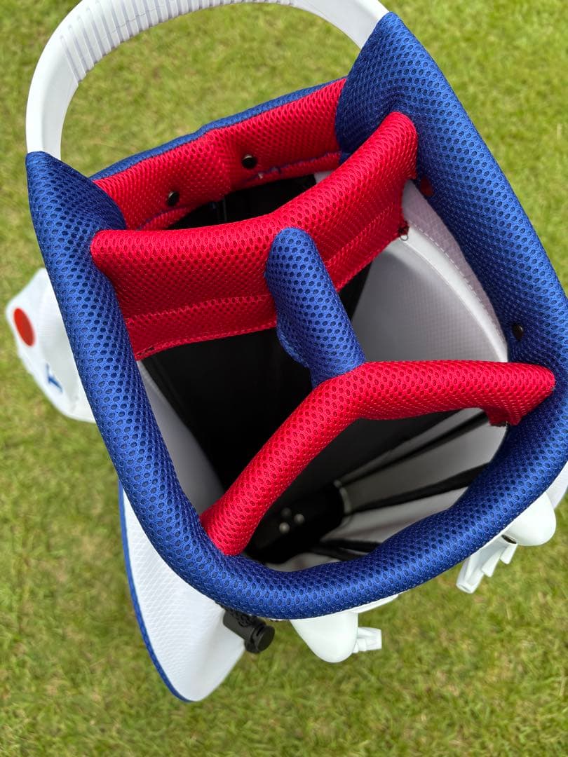 PGA CHAMPIONSHIP キャディバッグ ホワイト・ブルー