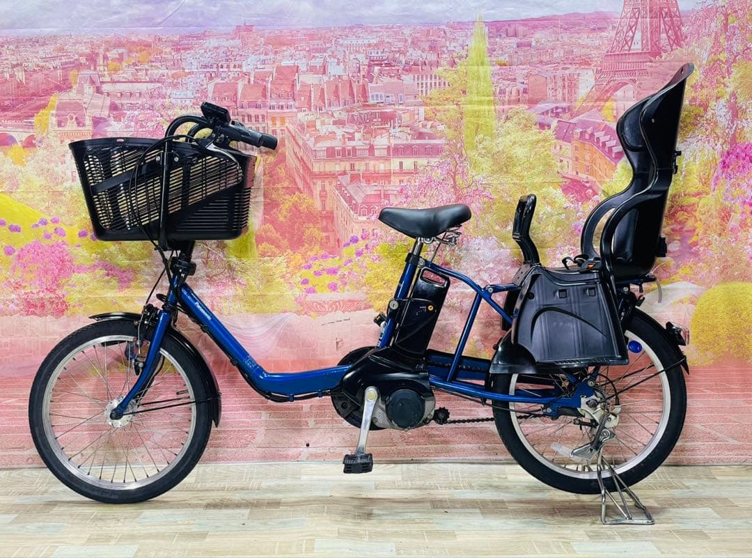 ZK3362 [大容量13.2Ah]電動自転車 パナソニッ子供乗せ 20インチ