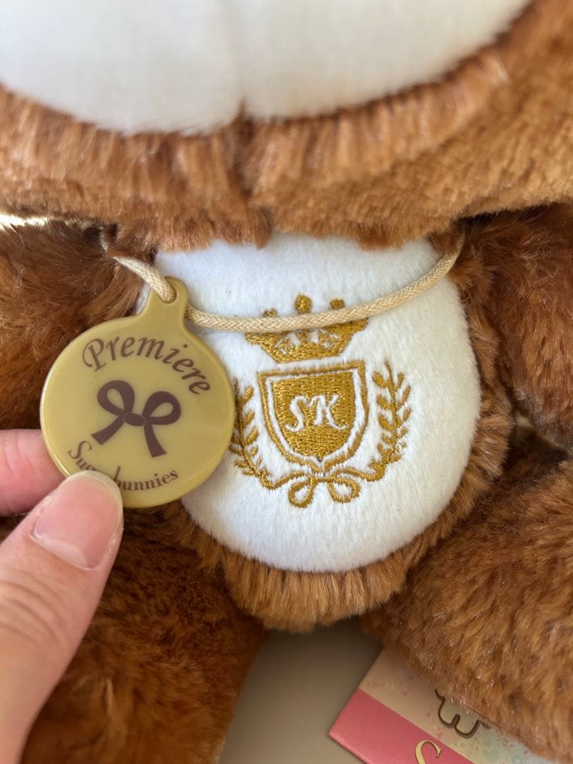 シュガーバニーズ　くろうさ　ぬいぐるみ　SLHQデビュー記念ぬいぐるみ　レア