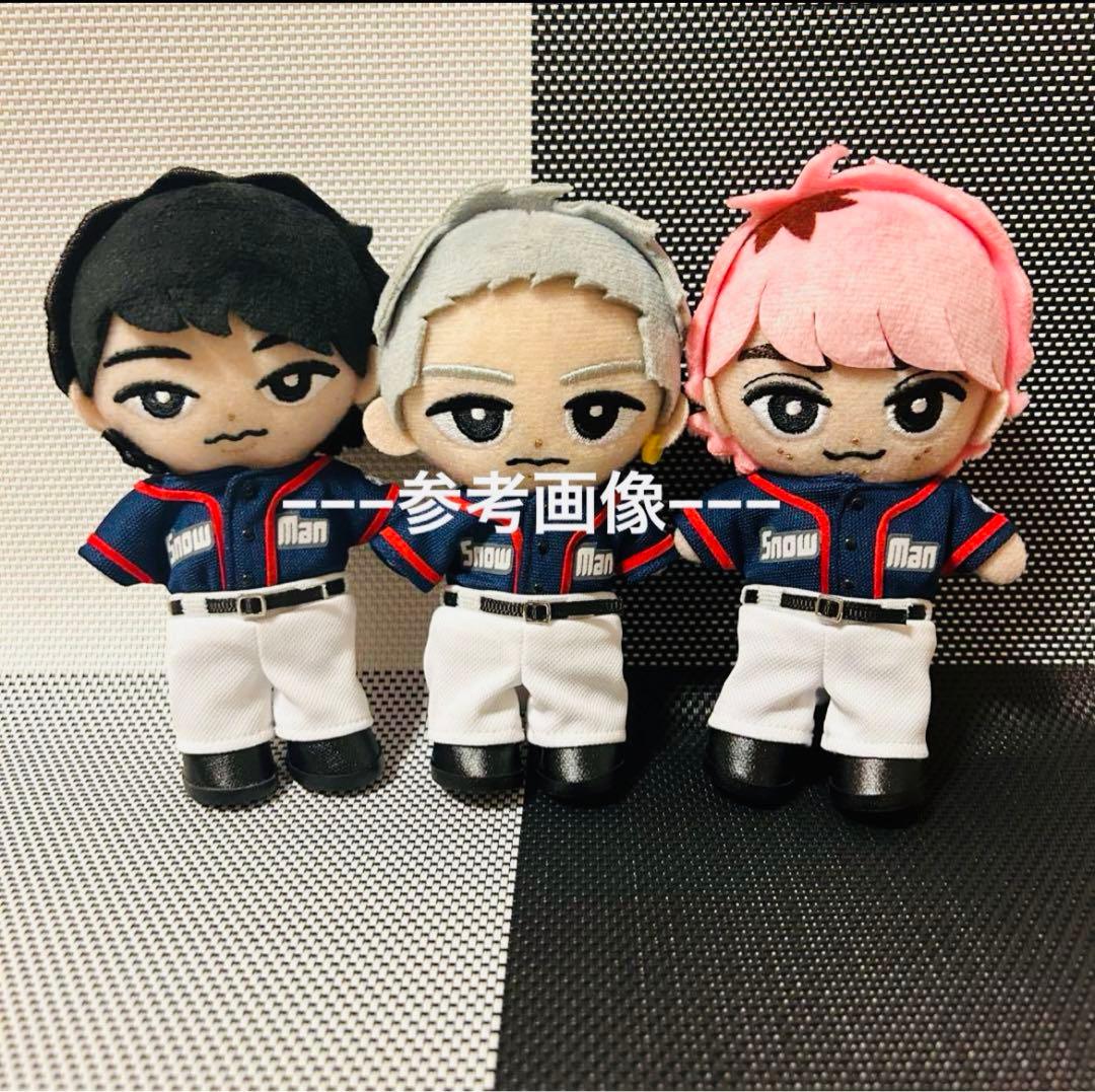 【休止中】すのチル　ぬい用　野球ユニホーム＆キャップ　Man