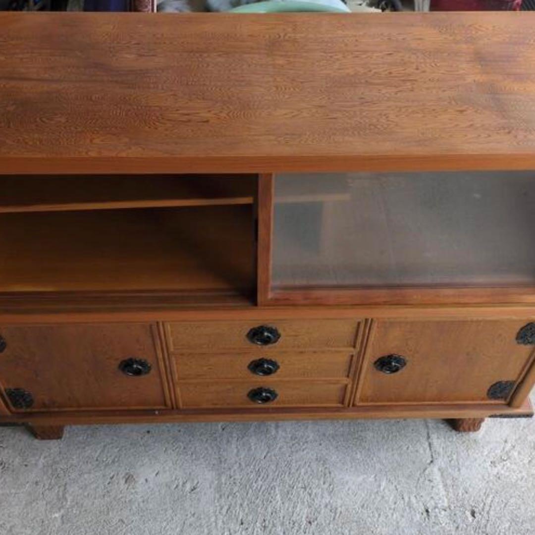 世界遺産屋久杉 鹿児島県 茶棚 うるし塗り