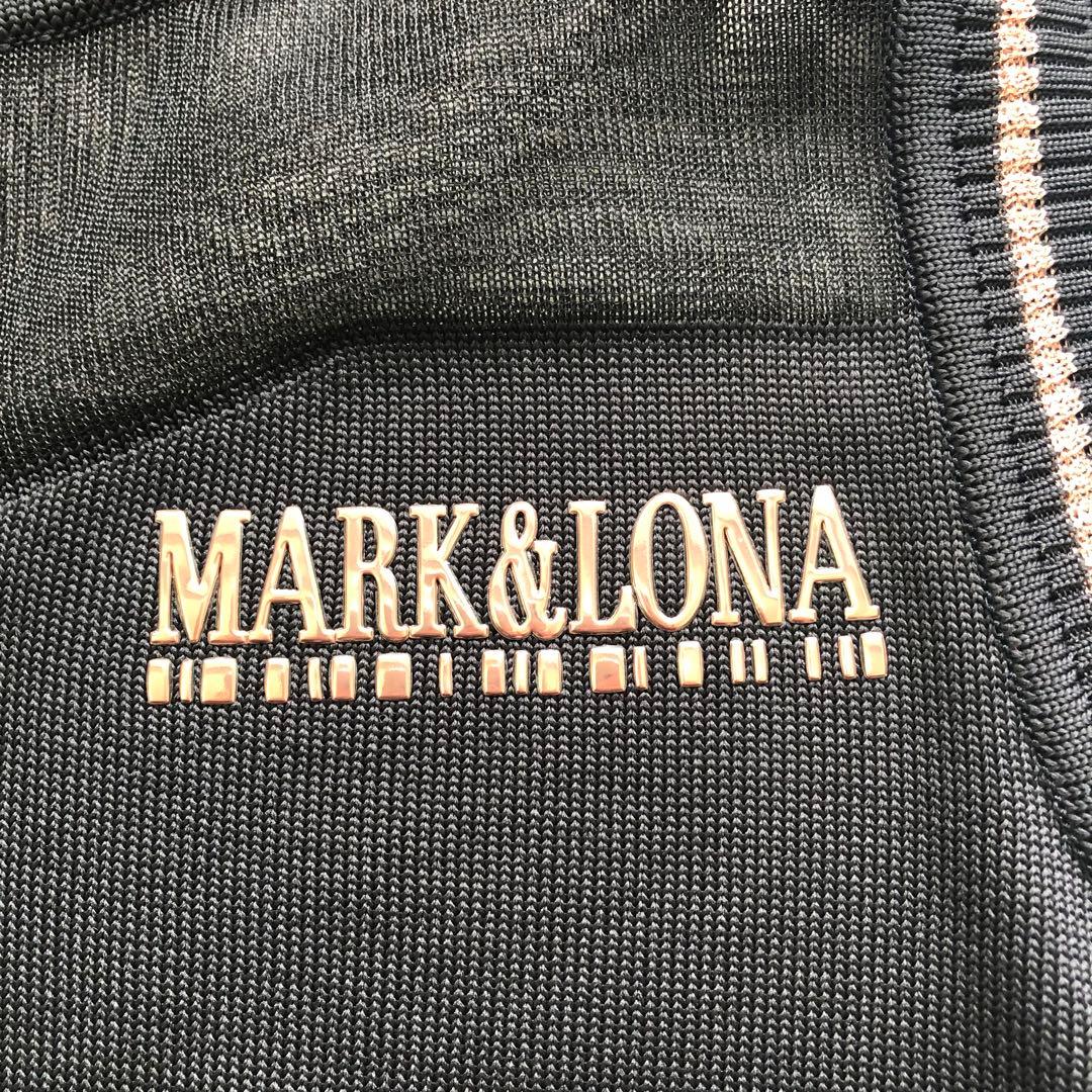 マークアンドロナ　美品　ノースリーブスポーツウェア ブラック　ロゴ付　見せタグ