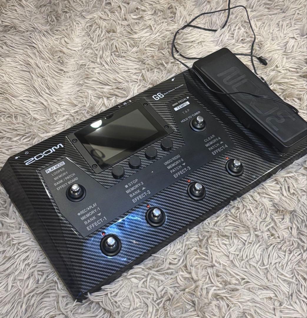 Zoom G6 ギターエフェクター