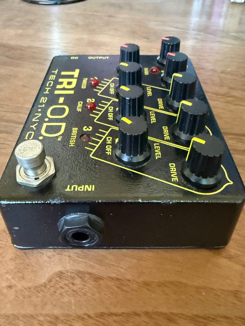 TECH21 TRI-O.D. TRI-OD ディストーション　オーバードライブ