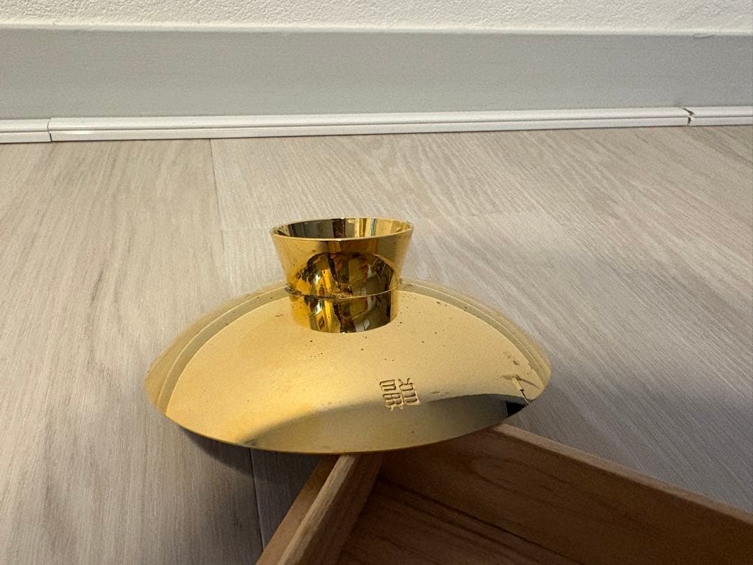 わ*ん様 純銀盃　93.4g (金メッキ) おまけ金メッキ金杯