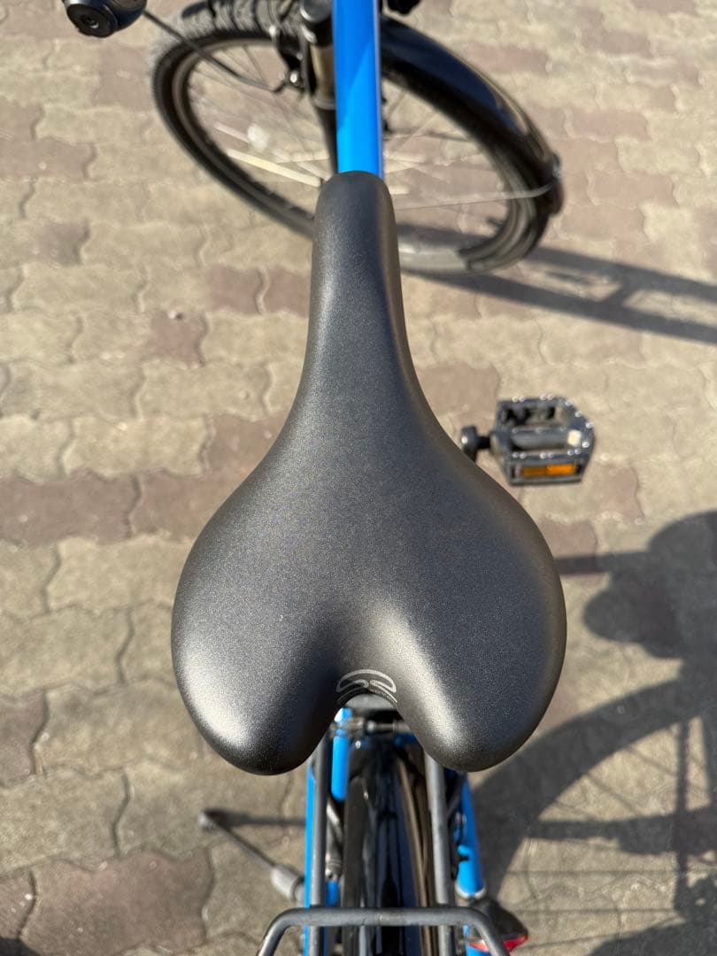 【引き取り】Panasonic ハリヤ電動アシスト自転車 ブルー