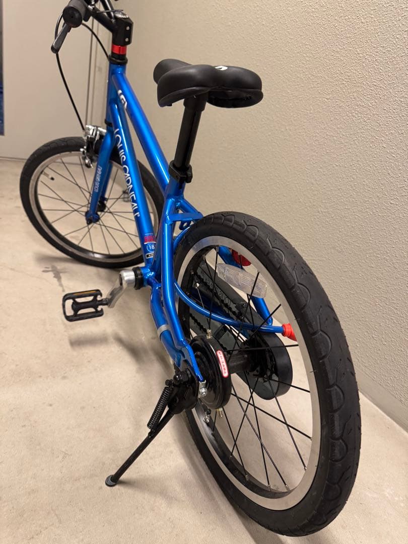 LOUIS GARNEAU 子供用自転車 18インチ 青 ルイガノ
