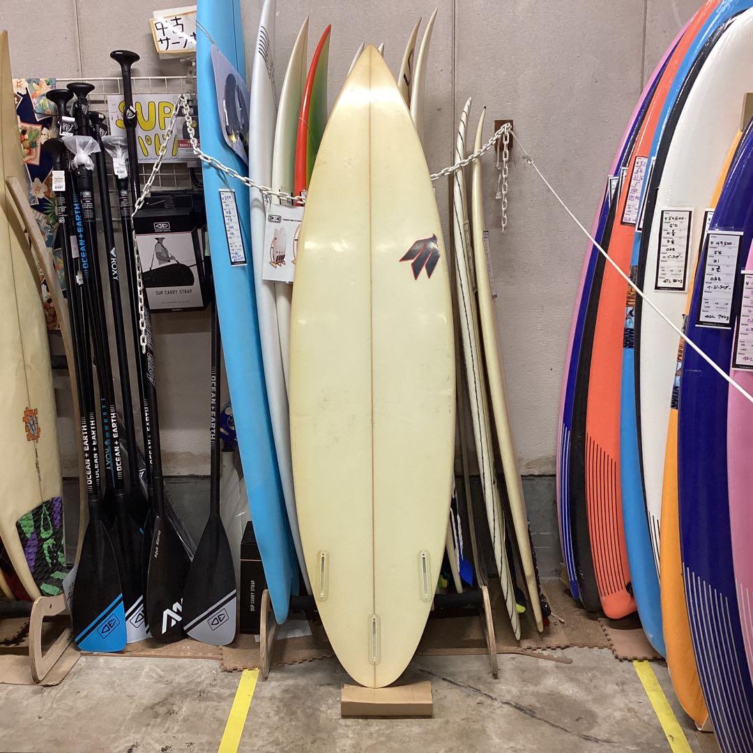 ベッソサーフボード185cm 6'1中古サーフボード　プロ仕様クリヤー