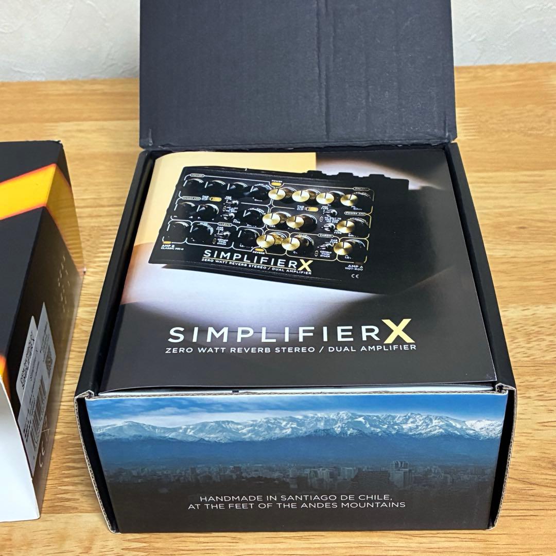【ほぼ未使用！】 SIMPLIFIER X