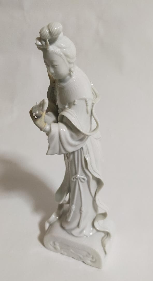 中国徳化窯白磁天女
