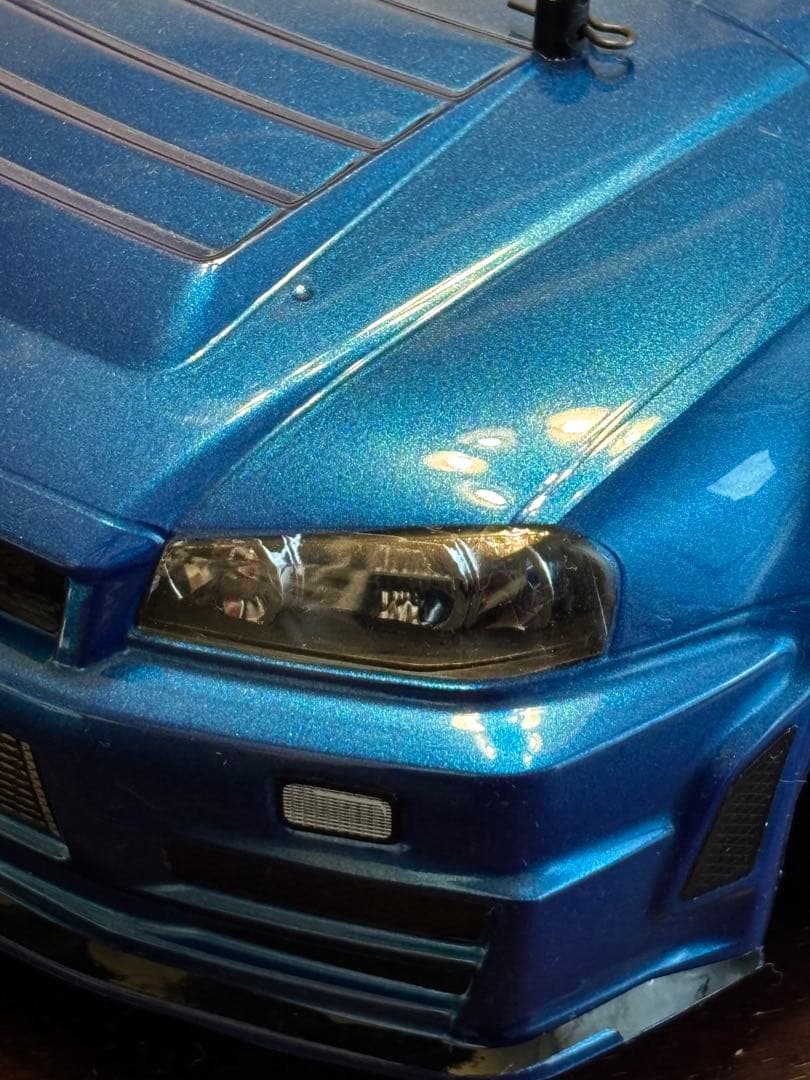 【未走行】タミヤ　ラジコン　1/10 TT02D GTR34