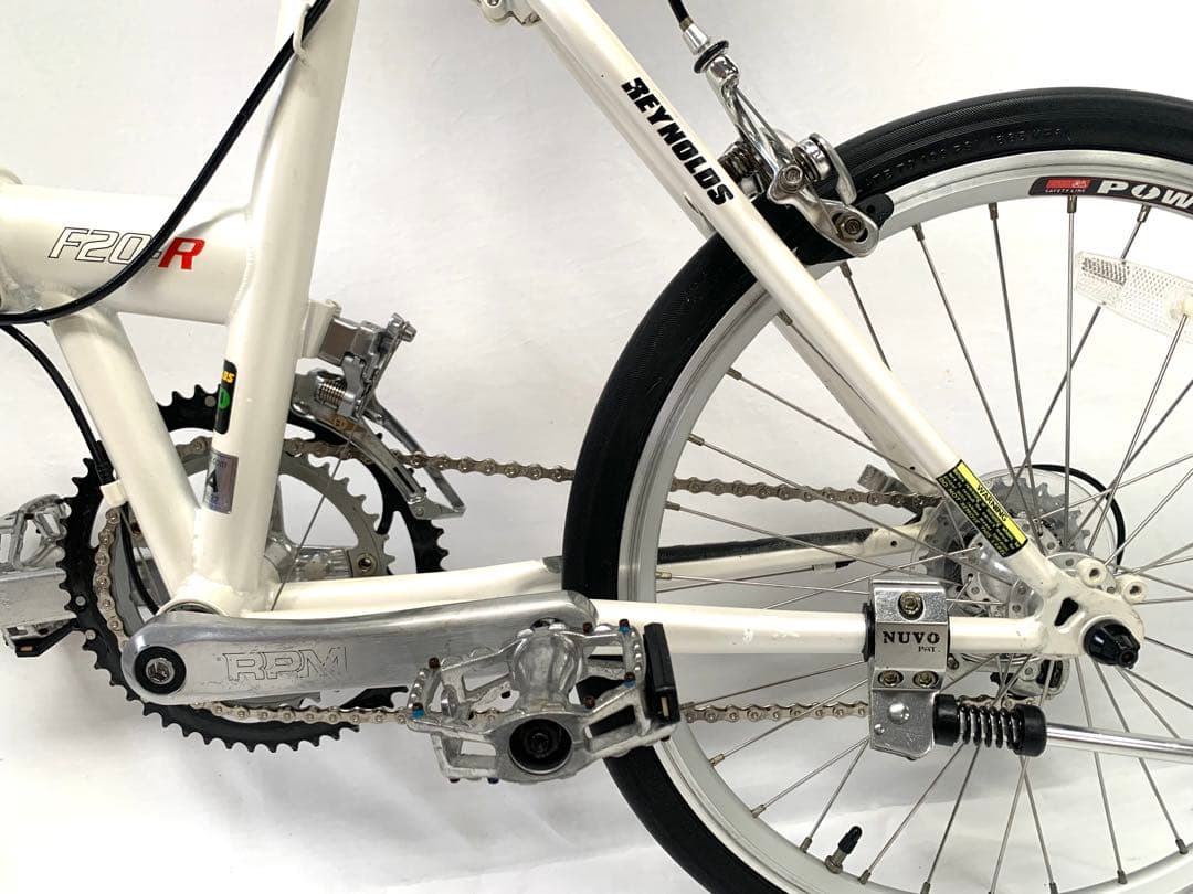 【即乘】KHS 折り畳み自転車REYNOLDS18速 20インチミニベロ小径車