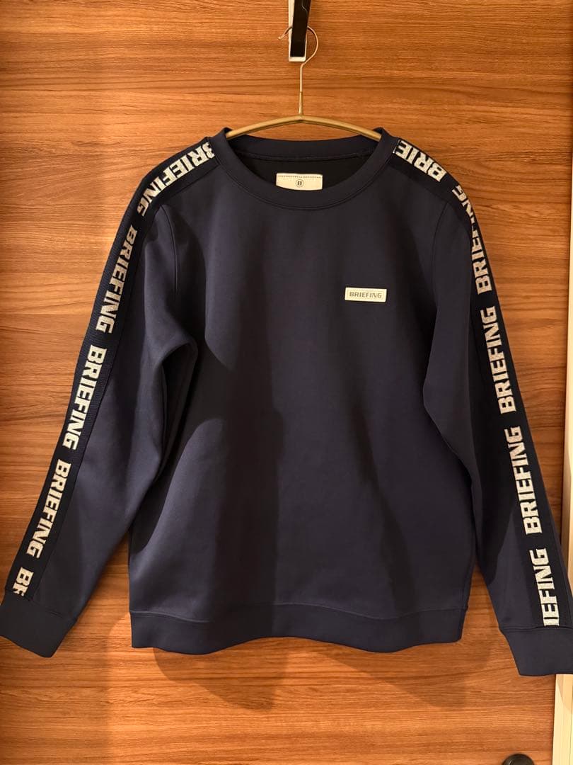 BRIEFING ネイビー トレーナー Mサイズ