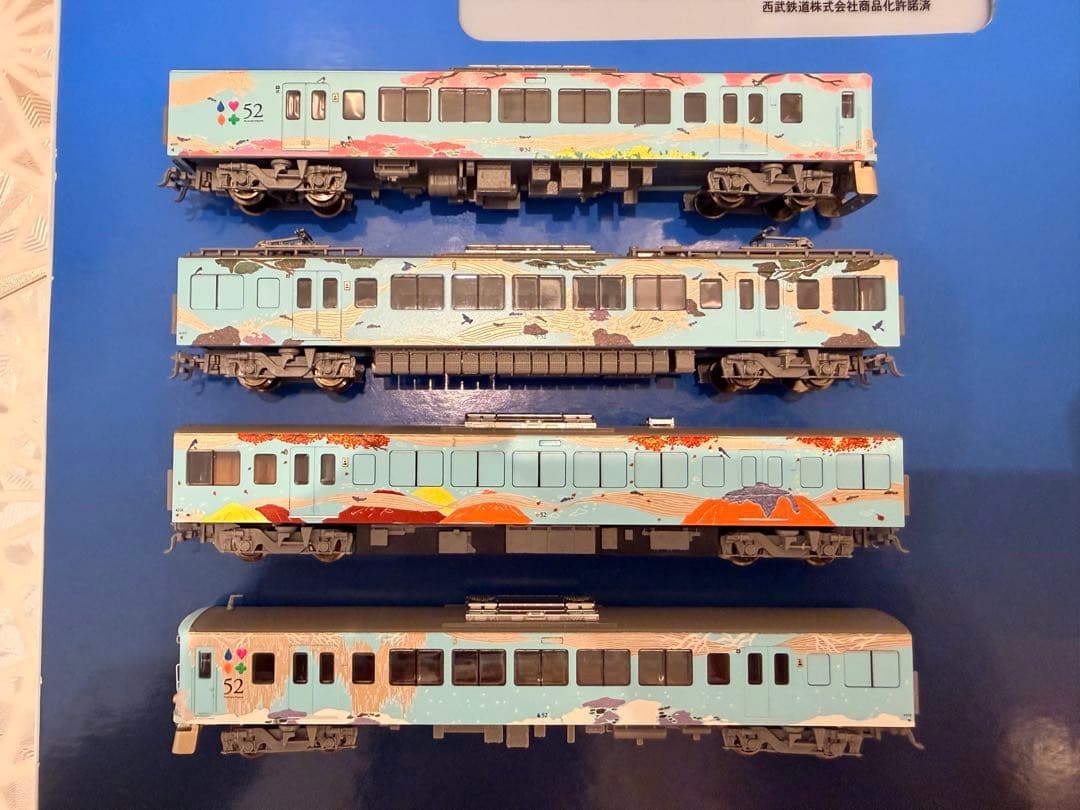 【美品】西武 4000系 52席の至福 4両セット マイクロエース A-7394