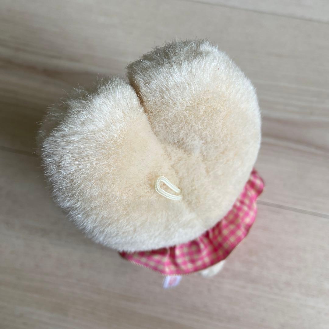 サンリオ　旧ロゴ　マロンクリーム　レトロ　ぬいぐるみ　音が鳴る　当時物　昭和平成