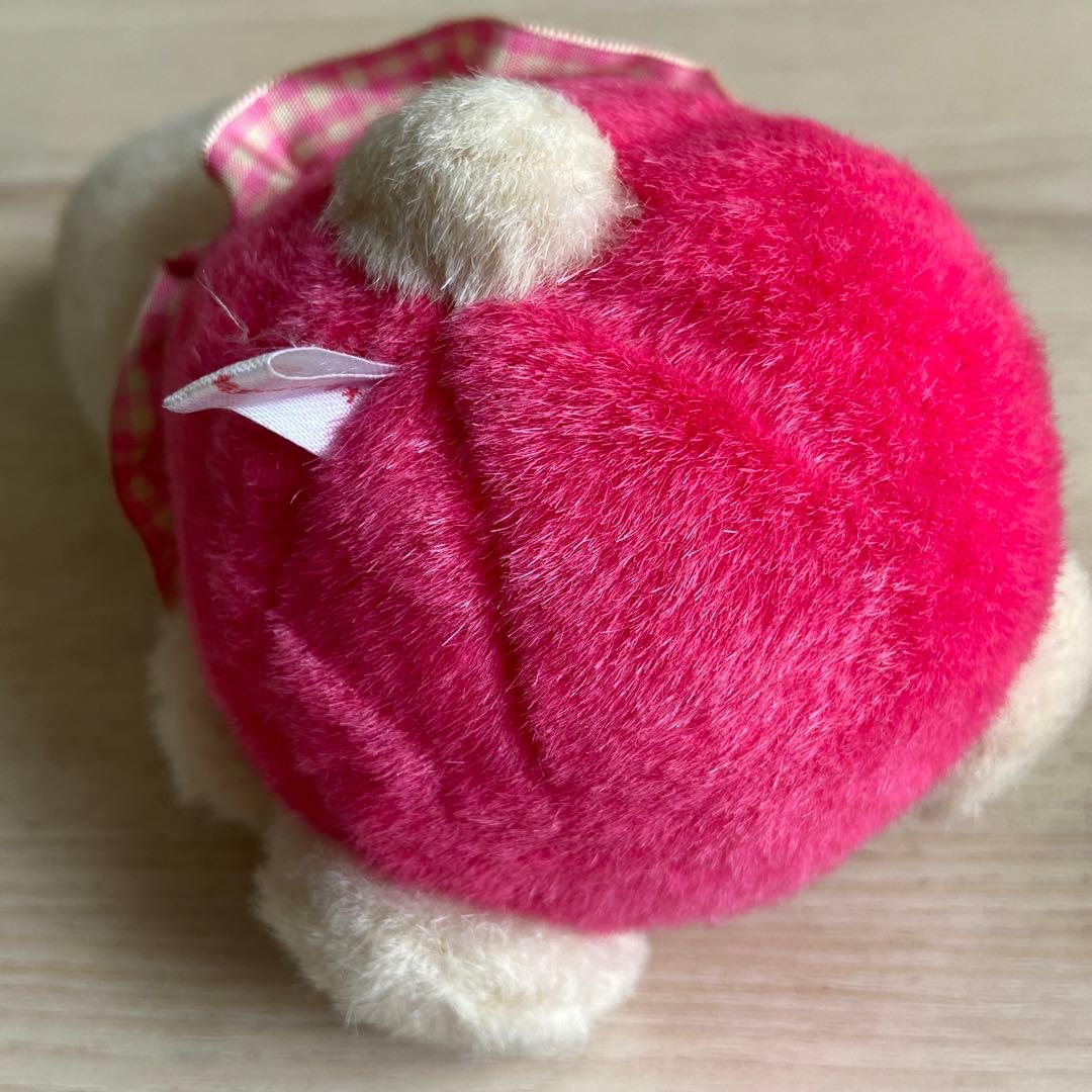 サンリオ　旧ロゴ　マロンクリーム　レトロ　ぬいぐるみ　音が鳴る　当時物　昭和平成