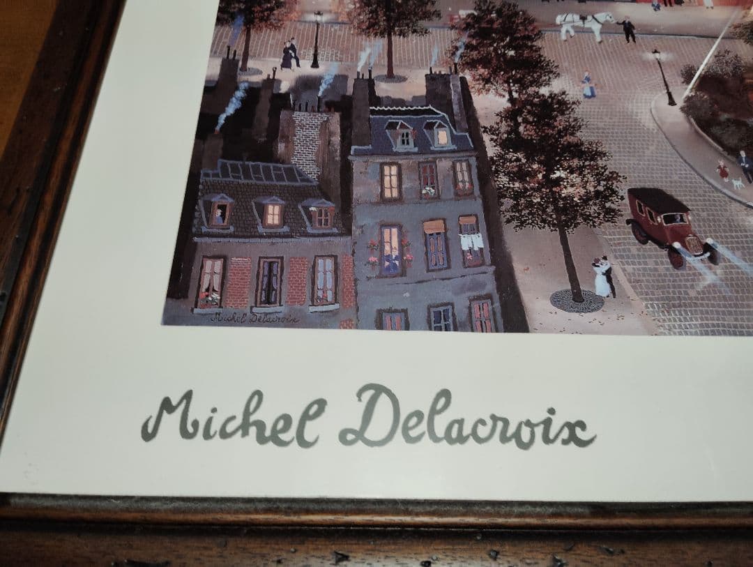 ミッシェル・ドラクロワ「夜のパリ」