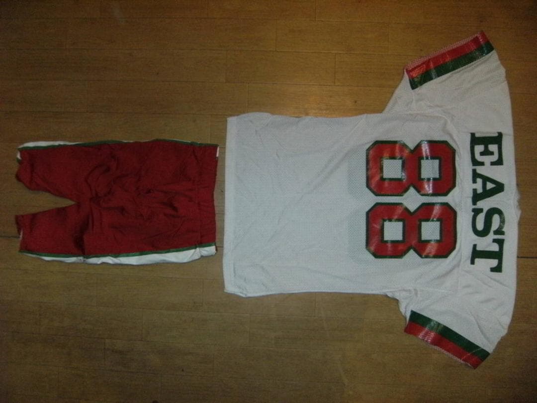 日本製★80年代 東ソー アメリカンフットボール 選手 ユニフォーム 上下セット