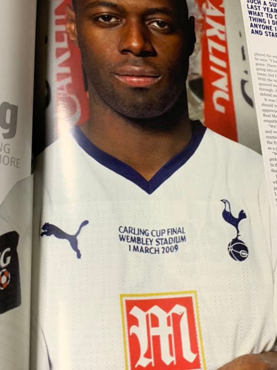 '09イングランド・リーグカップ決勝プログラムトッテナムvs ManU