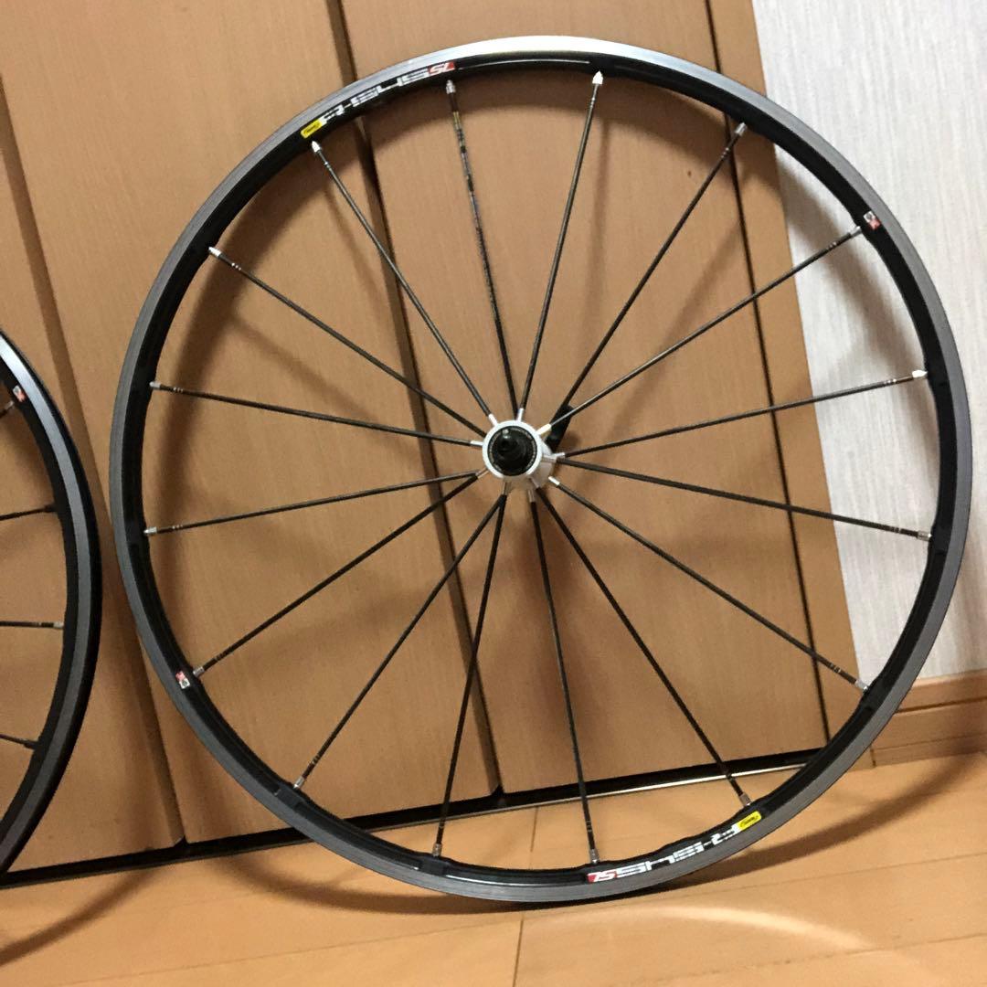 マヴィックRーSYS SLアルミクリンチャーホィールセット11sナローリム15c