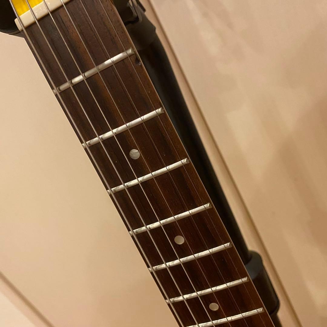 美品★BURNY Fernandes hide イエローハートJr. ミニギター