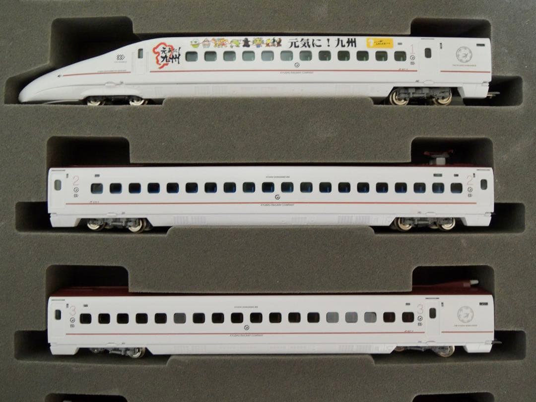 TOMIX JR九州 800系 九州新幹線 つばめ 元気に！九州ラッピング仕様