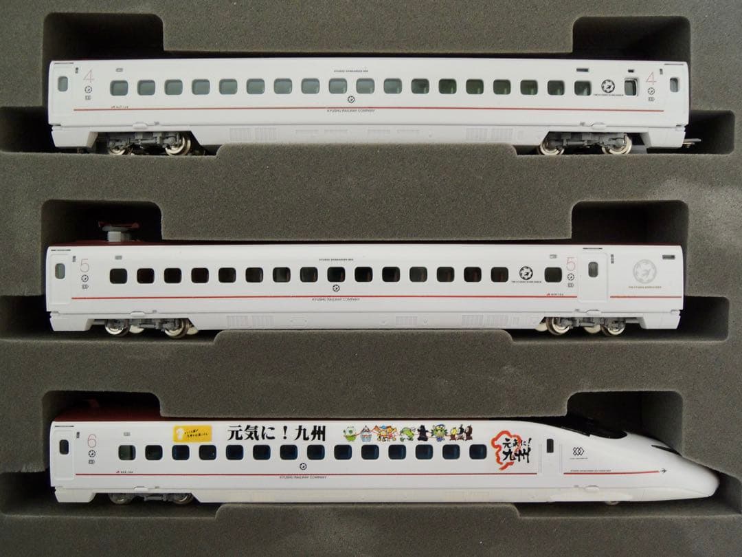 TOMIX JR九州 800系 九州新幹線 つばめ 元気に！九州ラッピング仕様