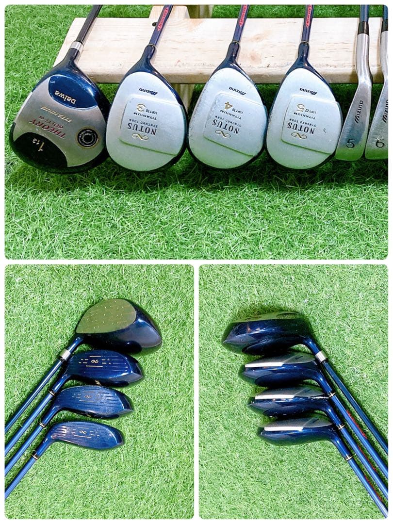 2.バックほぼ未使用　キャロウェイレバ　ゴルフクラブ　レディースセット