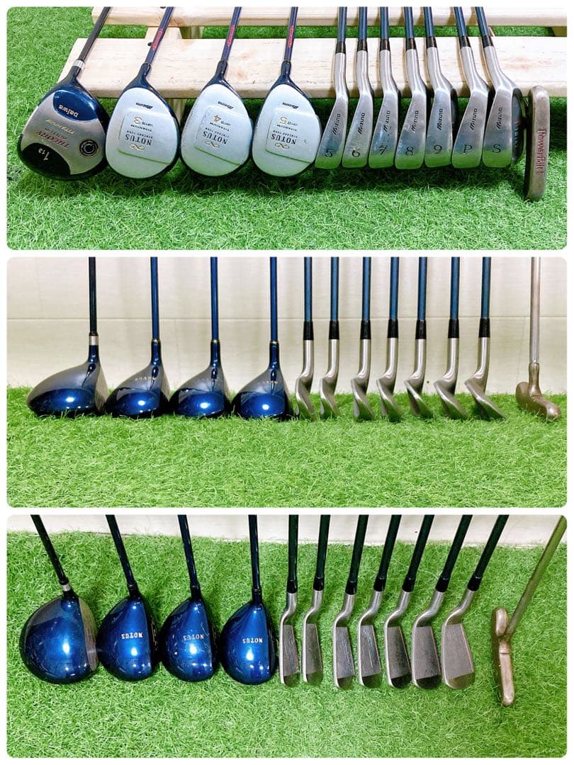 2.バックほぼ未使用　キャロウェイレバ　ゴルフクラブ　レディースセット