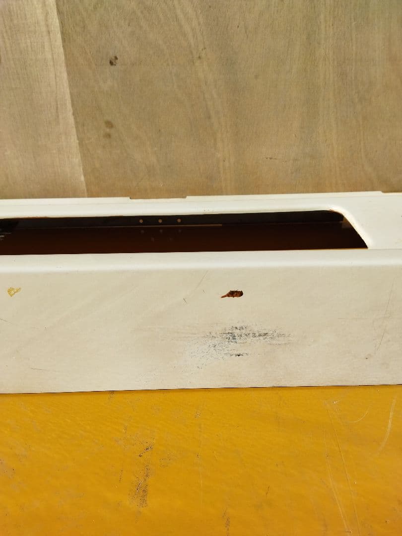 カラー　電車　パーツ　約141×13×H35cm 鉄道グッズ　鉄道部品