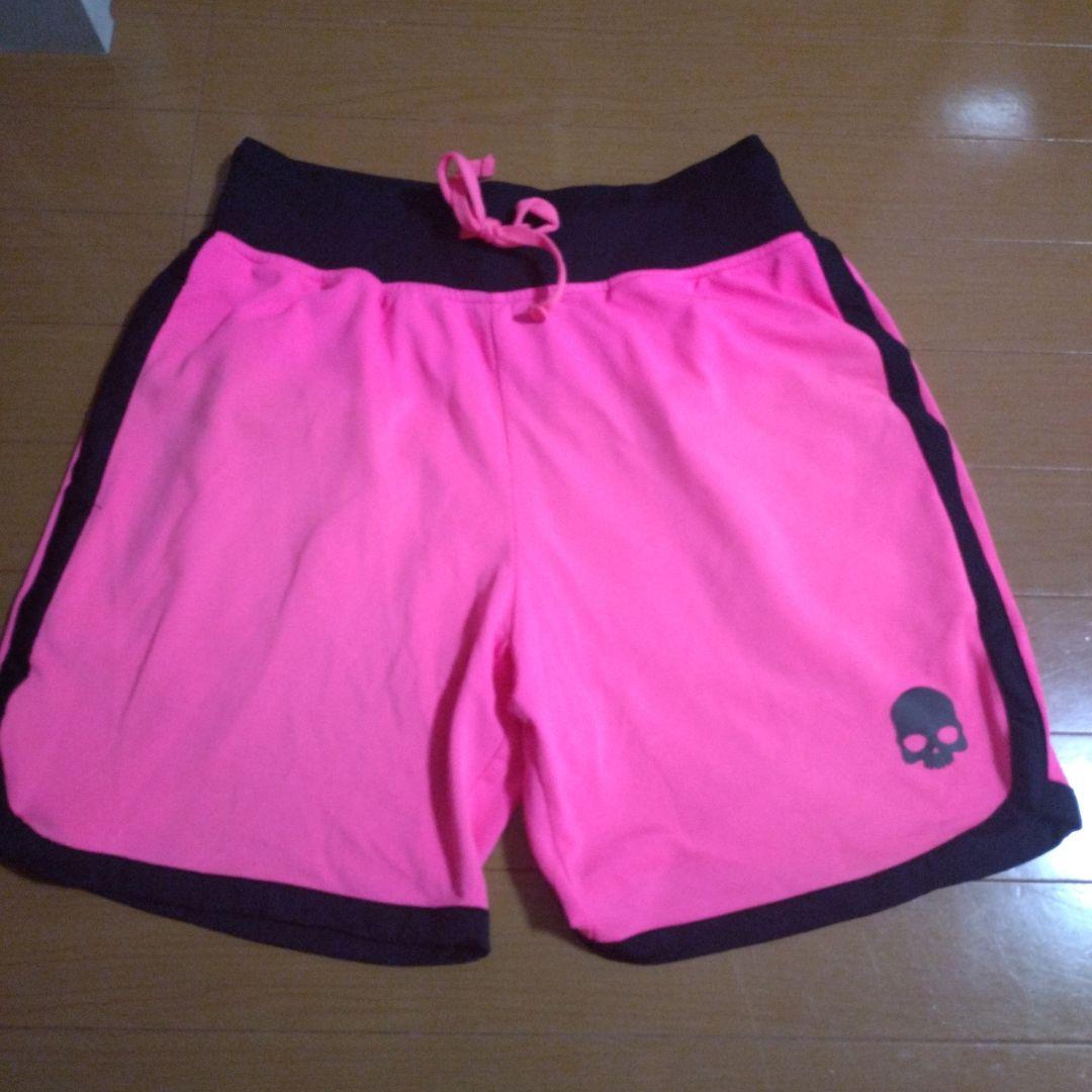 ハイドロゲン　テニス　ハーフパンツ　メンズ　M テニス　ピンク