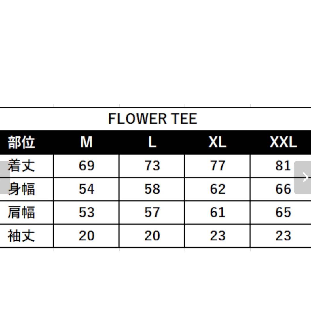 CHRONOIZM FLOWER TEE【XL】【新品・未使用】