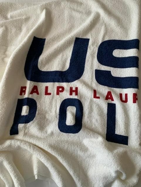 【新品】ポロラルフローレン ビーチタオル 90年代アメリカ製90×180cm大判