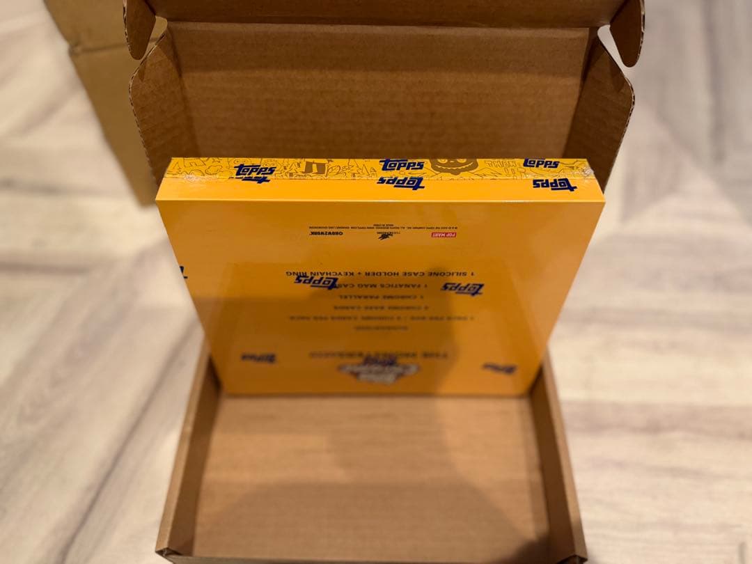 【新品未開封品】2025 ToppsLabubu 1box シュリンク付 トレカ