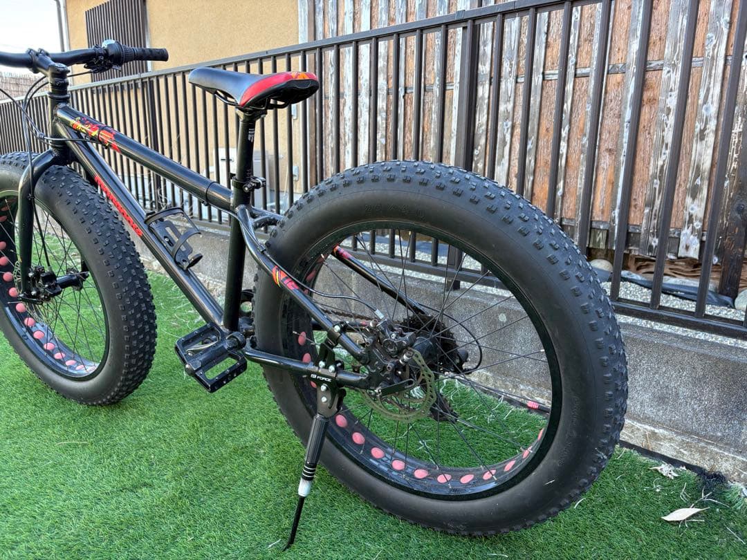 Mon Fat Bike アーガススポーツ２４インチ　160〜