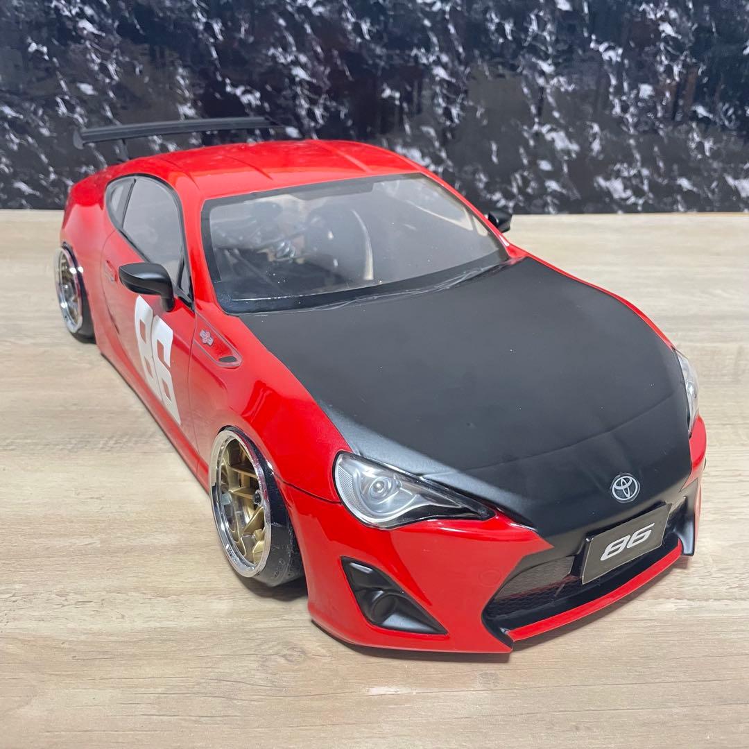 タミヤ　トヨタ　86 1/10 ラジコンボディー　ドリフト　mfゴースト