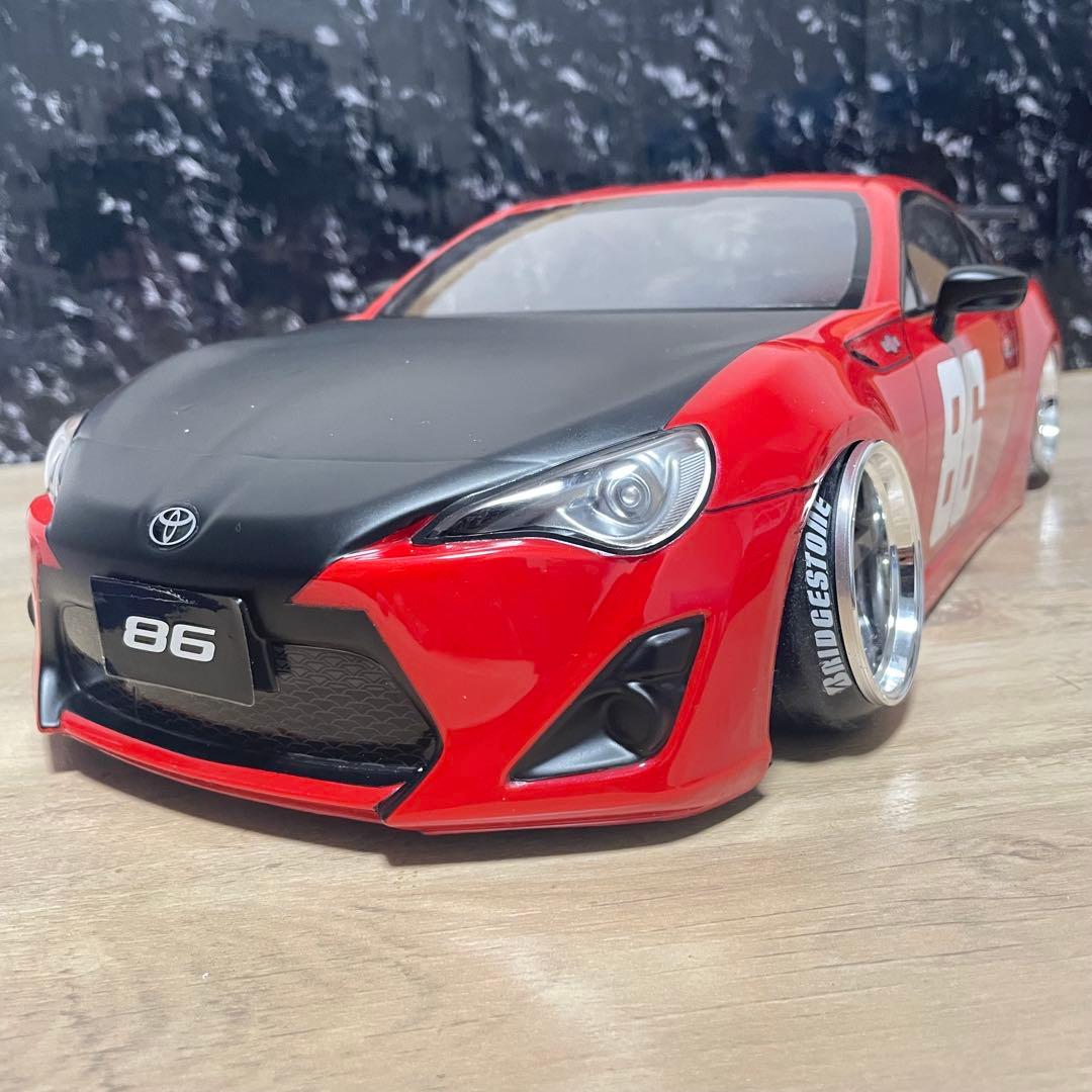 タミヤ　トヨタ　86 1/10 ラジコンボディー　ドリフト　mfゴースト