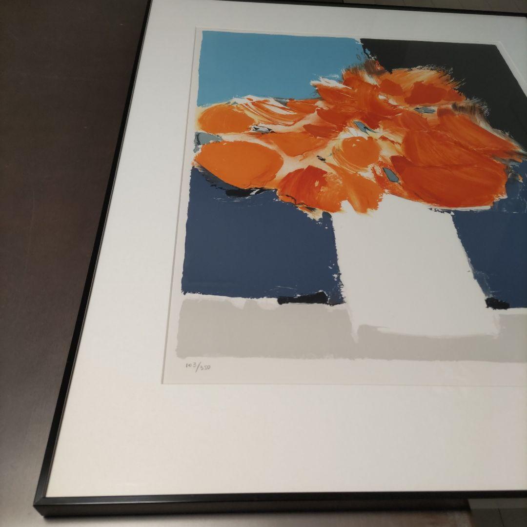 ピエール ドートルロー リトグラフ 額装 ☆直筆サイン・エディション有☆限定版画