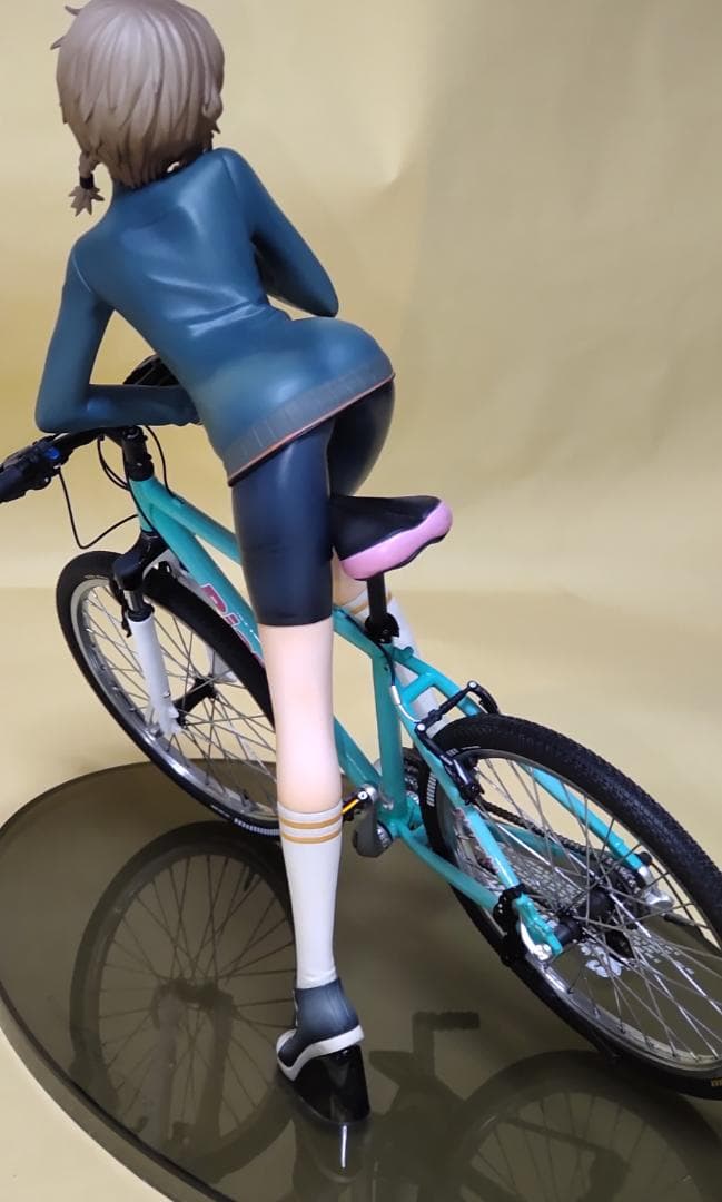 「STEINS;GATE」 阿万音鈴羽＆マウンテンバイク フィギュア [開封済]