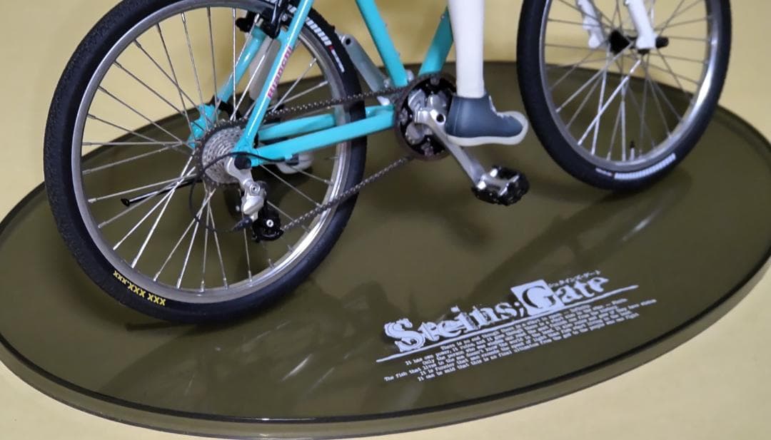 「STEINS;GATE」 阿万音鈴羽＆マウンテンバイク フィギュア [開封済]