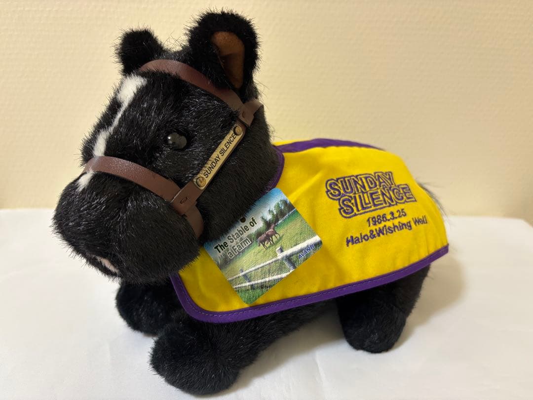 競馬ぬいぐるみ　サンデーサイレンス　AVANTI