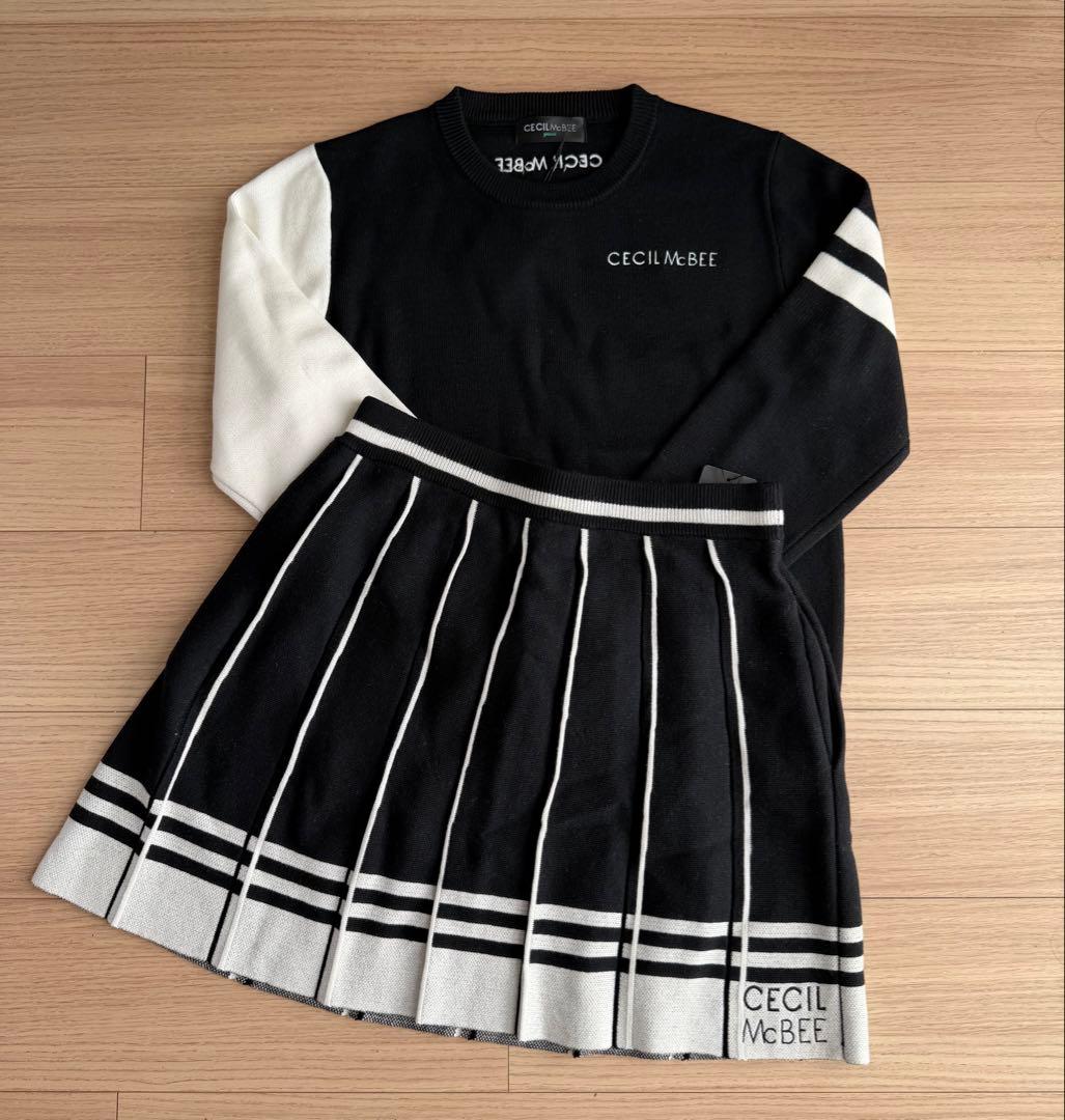 CECILMcBEEgreen セシルマクビーグリーン ゴルフ ニットセット