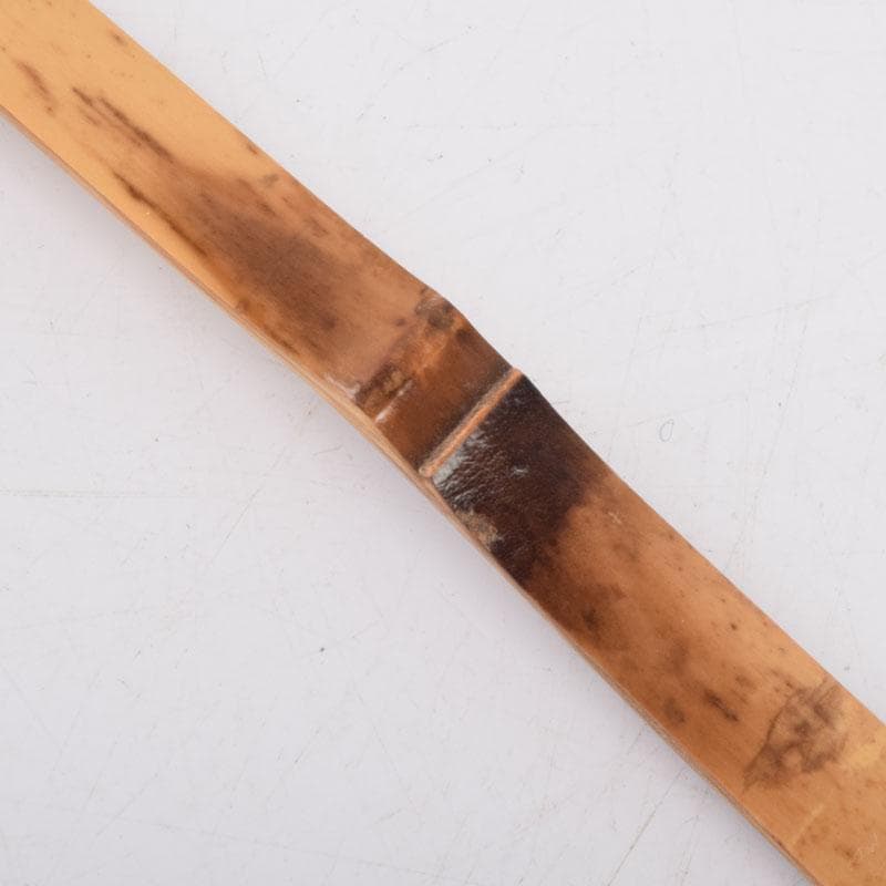 茶道具　影林宗篤作　茶杓　銘「丹頂」　前大徳　福本積應書付　共筒共箱　V8689